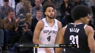 Nets vs Spurs Full Game Highlights   December 19, 2019 20 NBA Season