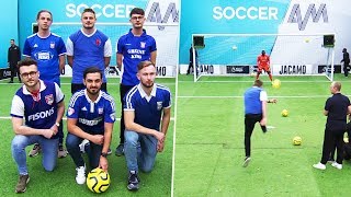 Ipswich fans' LACKLUSTRE volley attempts! | Volley Challenge with Christian Fuchs