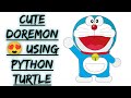 How To Draw Doremon 😍 Using Python Turtle |🔥Draw Doremon Using Python Turtle