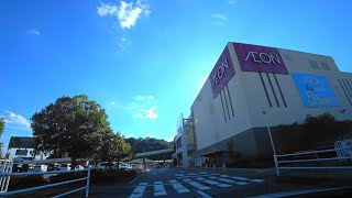 [ 4K ]【イオンモール加西北条】の立体駐車場に入ってみました。I entered the multi-story parking lot at AEON Mall Kasai Hojo.