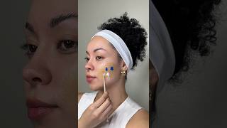 How to neutralize or cool a warm foundation 🤍 #colormatching #foundation #makeupvideo