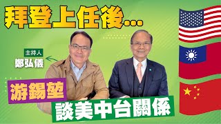 專訪 游錫堃院長-美中台關係-鄭弘儀主持-寶島全世界