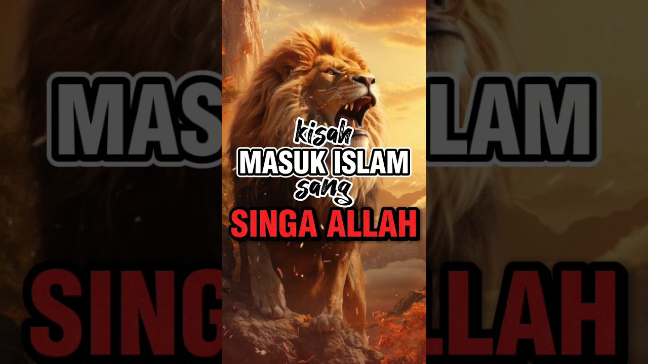 Kisah Masuk Islam Sang Singa Allah, Hamzah Abdul Mutallib (repost ...