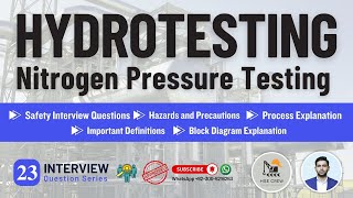 Hydrotesting \u0026 Nitrogen Pressure Testing | Step-by-Step Guide with Safety Tips