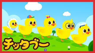 5わのアヒル（Five Little ducks）| どうぶつの歌 | 童謡の歌 | キッズソング | 子どもの歌 | #チッタブー