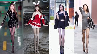 Mejores Street Fashion Tik Tok 2021 | Hottest Chinese Girls Street Fashion Style 2021 Ep.146