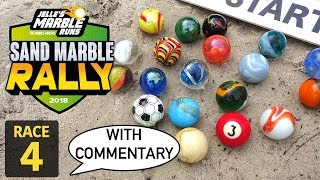 Jelle's Marble Runs: Sand Marble Rally 2018 - Race 4