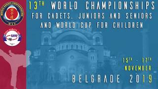 Eoghan \u0026 Oisín Chelmiah Highlights - 13th WKC World Karate Championships 2019 - Belgrade, Serbia