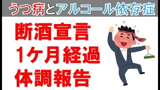 #今つらいあなたへ 【断酒報告から1ケ月経過　何を学べたか　アルコール依存症　断酒　禁酒　　】 うつ病 適応障害者 　【general conversation in Japanese  】