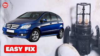 How to Clean Intake Air Temperature Sensor and Throttle Body on 2006 Mercedes B Class w 245