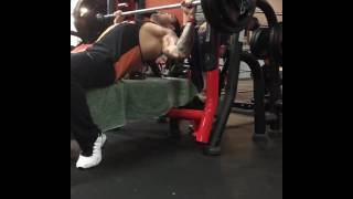 Stewie 120kg x 8 Bench Press