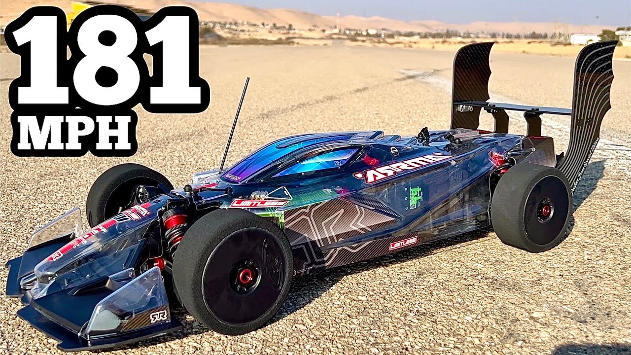 World S Fastest Arrma Limitless 181 Mph Youtube