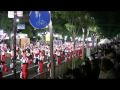 桜 高知中央高等学校 　～第56回よさこい祭り（追手筋）