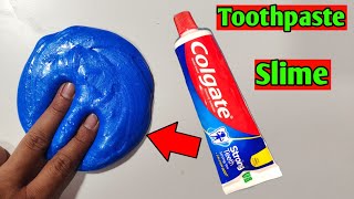 Colgate Toothpaste Slime ASMR l How to make slime with Colgate Toothpaste l Slime With Toothpaste