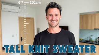 Tall Men's Fashion Ep 15 | Tall Men's Knit Sweater | Doubs Clothing