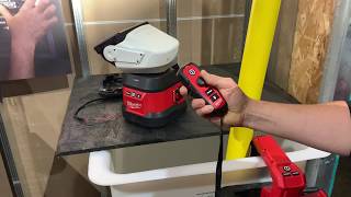 Quick Look at Milwaukee Tool M18 Utility Remote Control Search Light