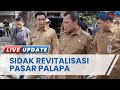 Pj Walkot Pekanbaru Sidak Revitalisasi Pasar Palapa yang Sudah Terima Kucuran Dana Sebesar Rp 3 M