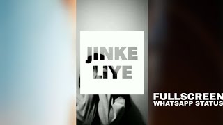 JINKE LIYE SONG FULLSCREEN WHATSAPP STATUS || NEHA KAKKAR || DEVIL BEATS
