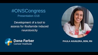 ONS Congress 2023: Paula Aguilera, BSN, RN | Dana-Farber Cancer Institute