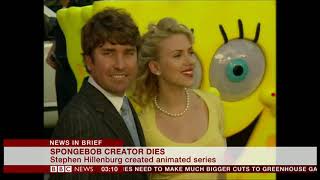 Stephen Hillenburg passes away (1961 - 2018) (USA) - BBC News - 28th November 2018