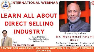 LEARN ALL ABOUT DIRECT SELLING INDUSTRY