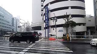 新宿区新宿5丁目東交差点に残るメロディー信号機(通りゃんせ)(異音質)