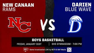 Boys Basketball - New Canaan Rams vs Darien Blue Wave