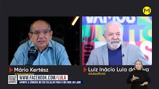 Lula conversa com Mário Kertész para toda a Bahia, no Bom Dia da Rádio Metrópole
