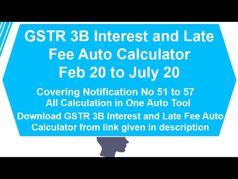 GST Interest And Late Fee Auto Calculator Nt 51 To 57. Lower Interest ...