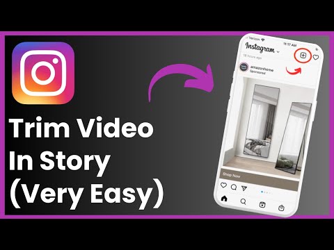 How To Trim Video In Instagram Story !