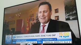 Starosta Piotr Rećko o strajku ZNP