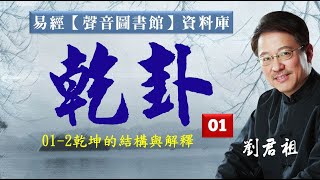 #劉君祖 的 #易經課 : #乾卦第一堂課【01-2 #乾坤的結構與解釋】逐字稿內容，請點開說明閱讀。 可細查每一卦每一爻深入分析  ，自學易經最深入課程；是學習易經最好用的工具。