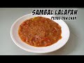 Cara Memasak Sambal Lalapan || Bocor Resep Sambal Lalapan Pinnggir Jalan..