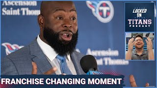 Tennessee Titans FRANCHISE CHANGING DAY, Let Ran Carthon Cook & Mike Vrabel's Dark Side Revealed