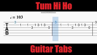 Tum Hi Ho Guitar Tabs | Ashiqui 2