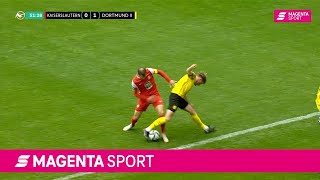 Der Dortmunder Nachwuchs nimmt Kaiserslautern Hops | 3. Liga | MAGENTA SPORT