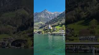 Flüelen, Urnersee - Uri in Switzerland.