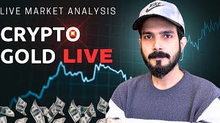 LIVE GOLD \u0026 CRYPTO STREAM / Forex Trading Hindi / Day 91 / #trading  @itspradeepjha