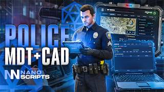 ULTIMATE Police MDT & CAD System | Advanced FiveM Script (ESX/QBCore/QBox) | Nano Scripts