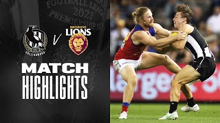 Bailey after the siren | Collingwood v Brisbane Lions Highlights | Round 3, 2021 | AFL