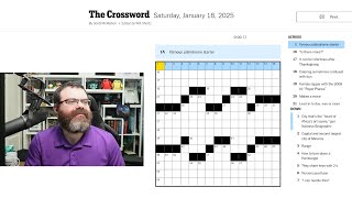 Learning Crossword Week 35 | NYT Crossword Saturday Jan 18th, 2025