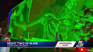 Lights, sounds, action: Day 2 of BLINK begins in Greater Cincinnati