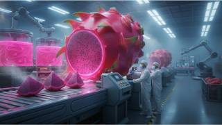 Inside a 50 Ton Factory Process Extracting Natural Pink Dye
