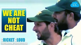 Pakistan Ball Tampering Controversy | Pakistan Protesting against CHEATING BLAME !!