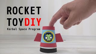 Very Easy!! FUNNY THINGS YOU NEED TO TRY AT HOME｜Tiny Kerbal Space Program TOY Paper Craft Tutorial