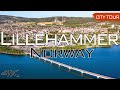 Lillehammer, Norway - City Tour & Drone, 4k