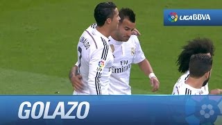 Golazo de cabeza de Cristiano (1-0) en el Real Madrid - Getafe CF