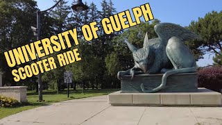 University of Guelph scooter ride