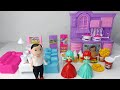 10 Minutes Satisfying with Unboxing Doll House Furniture & Purple Kitchen Playset I ASMR TOYS