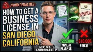 How To Get A Business License in San Diego (2026) San Diego, California Business License Application